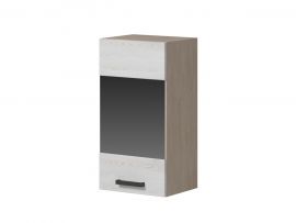 Шкаф навесной 400 со стеклом (КГ Алиса Loft) | подробнее Шкаф навесной 400 со стеклом (КГ Алиса Loft) | фото